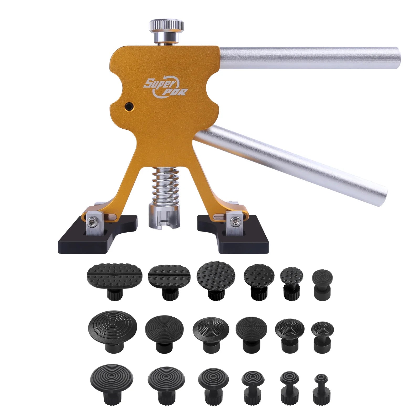 Super PDR Adjustable Car Dent Puller Paintless Repair Tools Kit  Auto Body Suction Cup Auto Dent Removal Tool Kits Dent Remover CM World