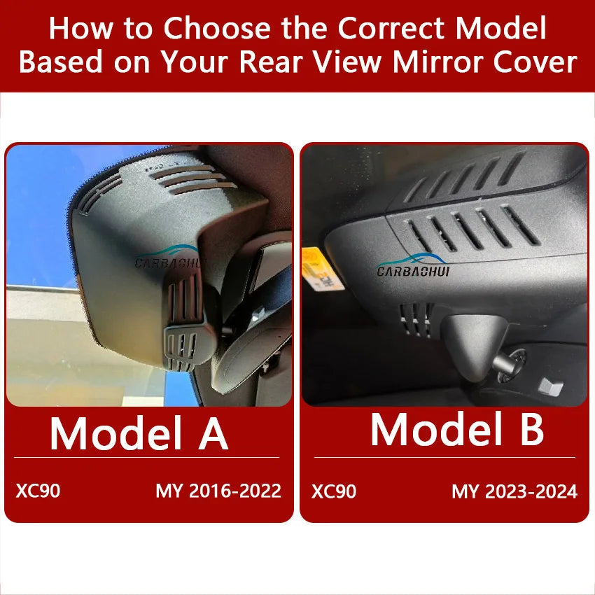 Dash Cam for VOLVO XC90 XC60 XC40 S90 V90 S60 V60 V40 C40 EX30 Polestar 2,Dashcam 4K Wifi Dash Camera Car DVR For Polestar2 Car Mobile World
