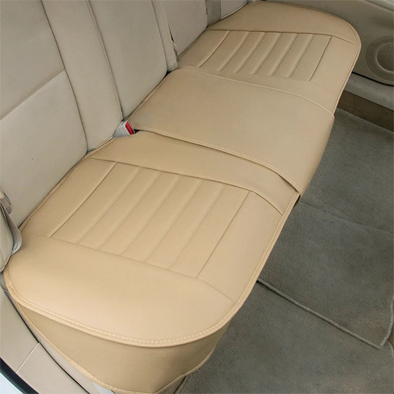 SEAMETAL Premium Car Seat Cover PU Leather Wrapped Vehicle Seat Protector Cushion Anti Slip Universal for Sedan Suv Truck Pickup