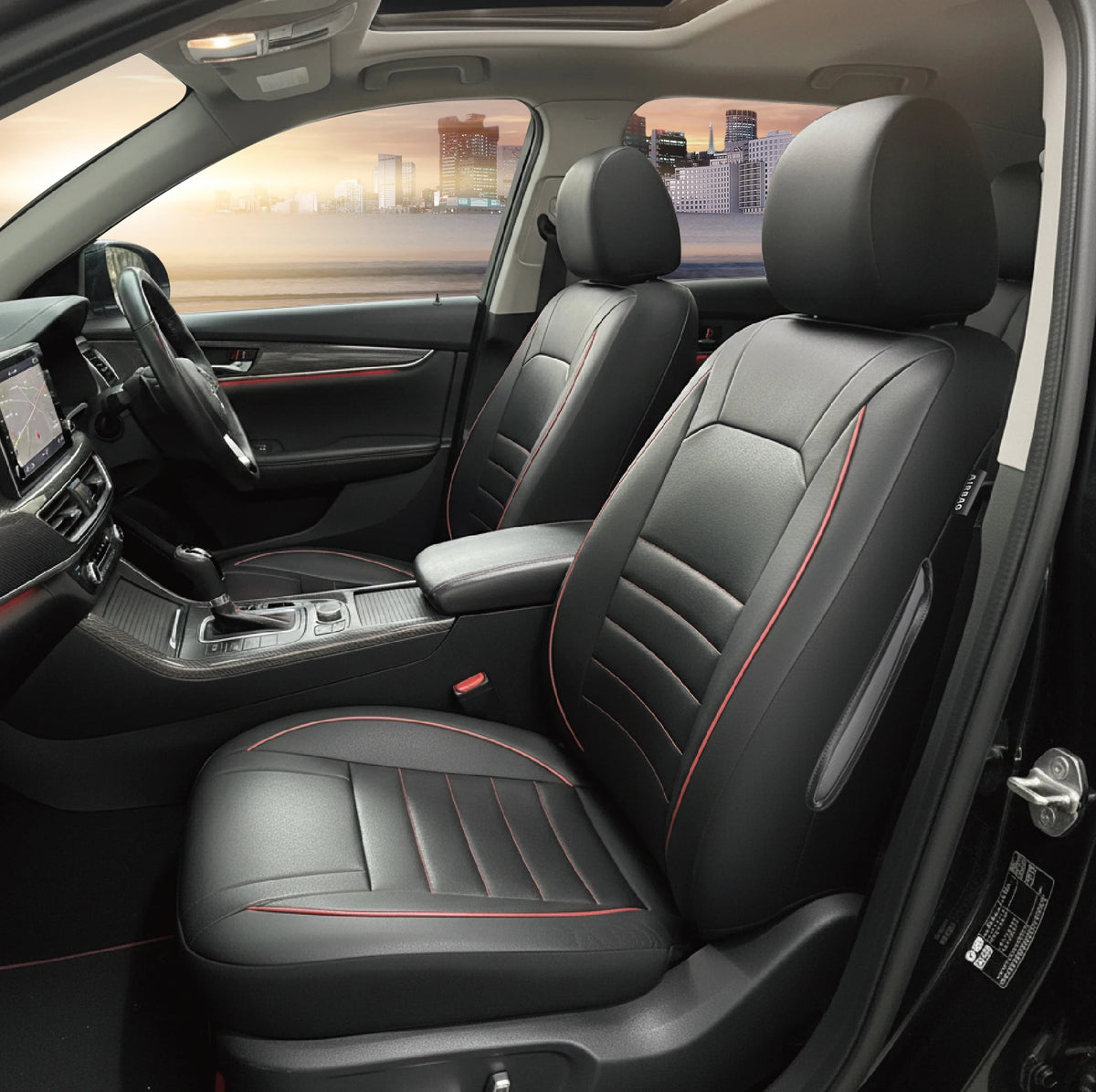 PU Front Seat Car Seat Covers Auto Interior Accessories Car Seat Products