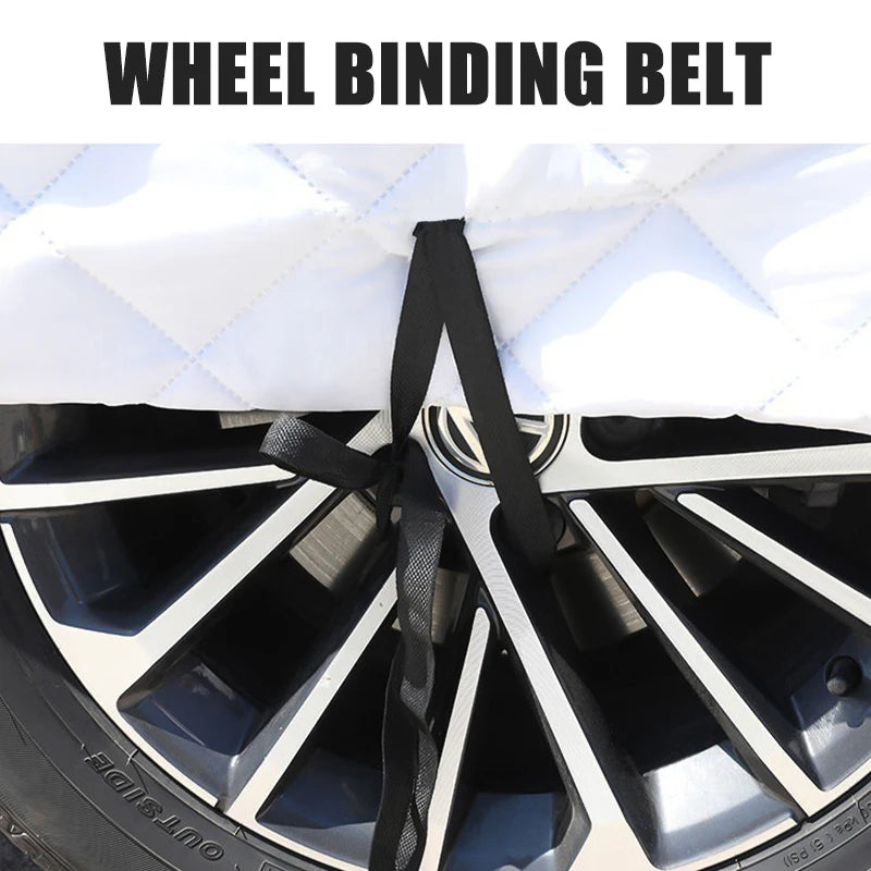 Car Covers Winter Windshield Resistant Cover Snow Hail Proof Protect Outdoor Awning Auto Front Windscreen Frost Prevention Outer Car Mobile World