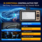 THINKSCAN 662 Auto Car Diagnostic Scanner Tools OBD2 4 System Engine ABS SRS TCM 12 Reset Bi-Directional Lifetime Free Update Car Mobile World