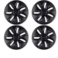 4PCS Full Surround Wheel Hubcaps For Tesla Model Y 2020-2024 Designed for 19"Gemini Wheels Rim Covers NOT Fit 20" Wheels & 2025