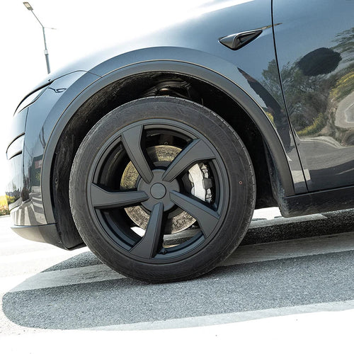 4PCS Hub Cap for Tesla New Model Y Juniper 2025 2026 Car Replacement Wheel Cap 19 Inch Performance Automobile Hubcap Full Cover CM World