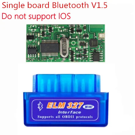 Super Mini ELM327 Bluetooth V1.5 With Double Pic18f25k80 WIFI ELM 327 V1.5 OBD2 Scanner Universal Disgnostic Tool Android IOS Car Mobile World