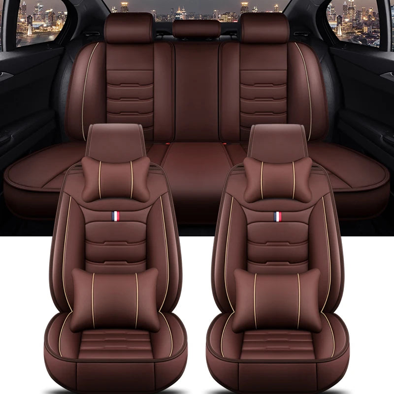 Universal Car Seat Cover for VW All Models Polo Golf Passat CC Touran Tiguan Toureg Touareg Phaeton T-ROC Accessories Interior