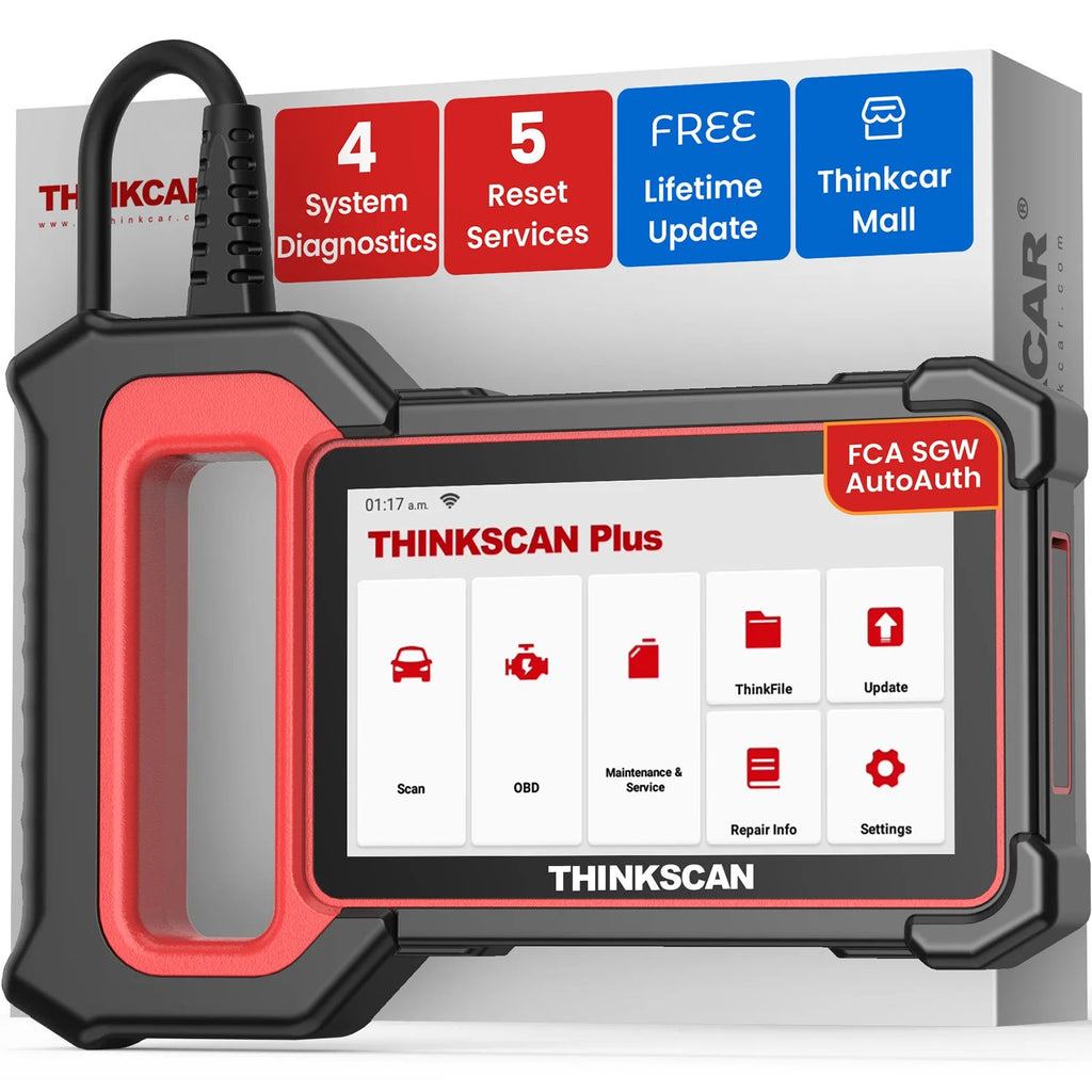 Thinkscan Plus S7 OBD2 Scanner Car Diagnostic Scanner for Engine ABS Transmission AC BCM IC Airbag Code Reader Auto Scan Tools Car Mobile World