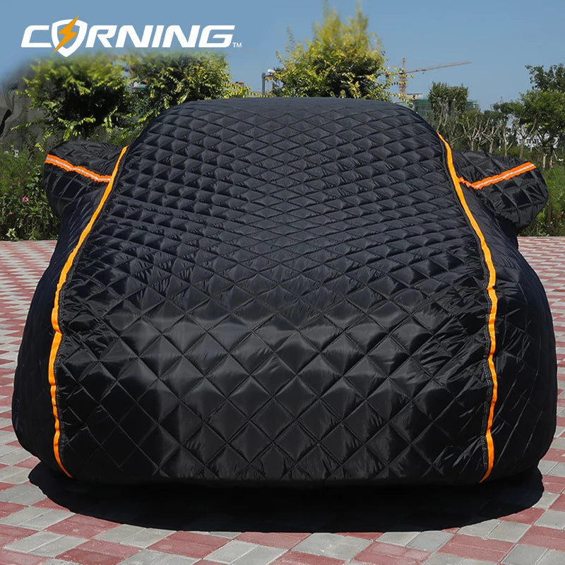 Car Covers Winter Windshield Resistant Cover Snow Hail Proof Protect Outdoor Awning Auto Front Windscreen Frost Prevention Outer Car Mobile World