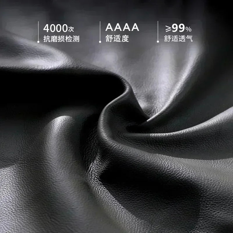 For Mercedes Benz A C Class E260 E300 GLB GLA GLE GLC Manual Sewing Car Steering Wheel Covers Car Accessories Genuine Leather
