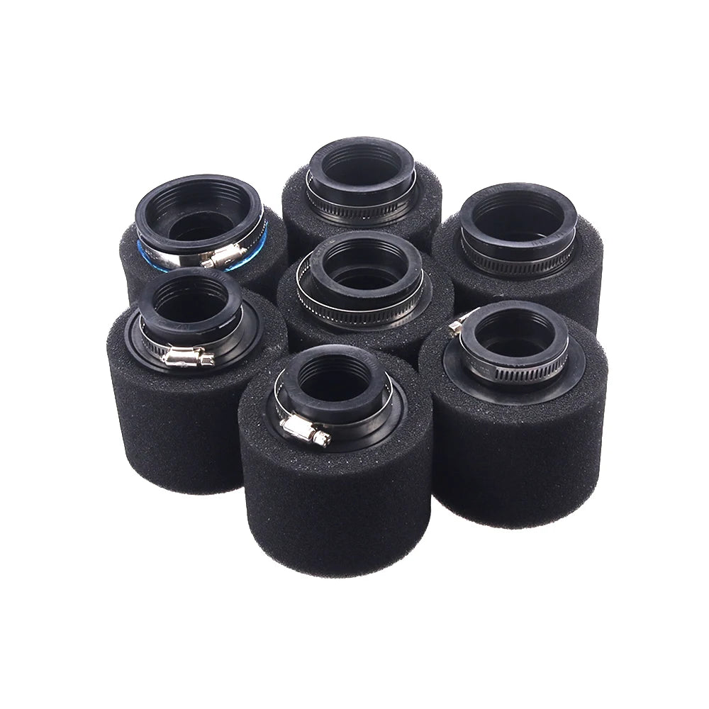 Motorcycle Gas Fuel Filter Universal High Flow Air Filter Sponge Cleaner for 110cc 125cc 150cc 250cc Pitbike Moped Dirt Scooter CM World