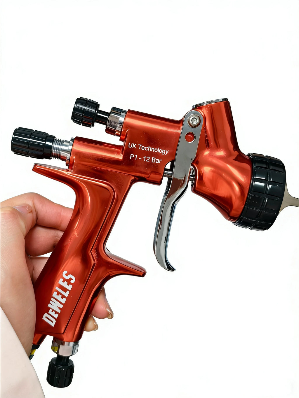 DEWELES Car Painting Spray Gun 1.3mm 1.7mm YH Nozzle Automotive Body Repair Tool CM World