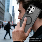 Hybrid Rugged Armor OTT-BOX Case For Samsung A57 A37 S26 Ultra S25 S24 Plus S23 FE For Magsafe Charge Symmetry Shockproof Cover