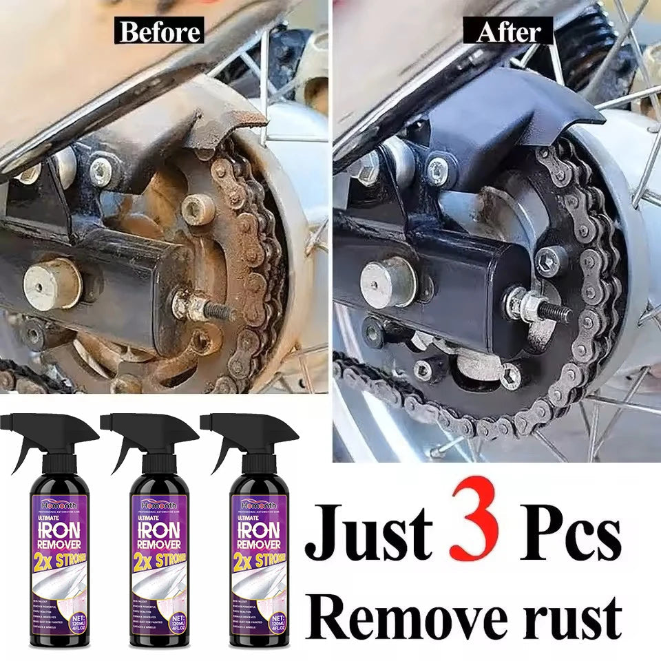 Rust Remover Spray Powerful Rust Removal For Metal Car Bike Household Tools CM World