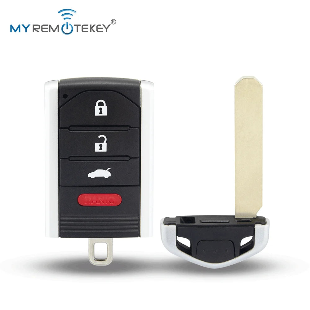 MYREMOTEKEY Smart Remote Car Key Shell Case Fob FCC KR5434760 4 Button for 2013-2015 Acura RDX P/N 72147-TX4-A01 CM World