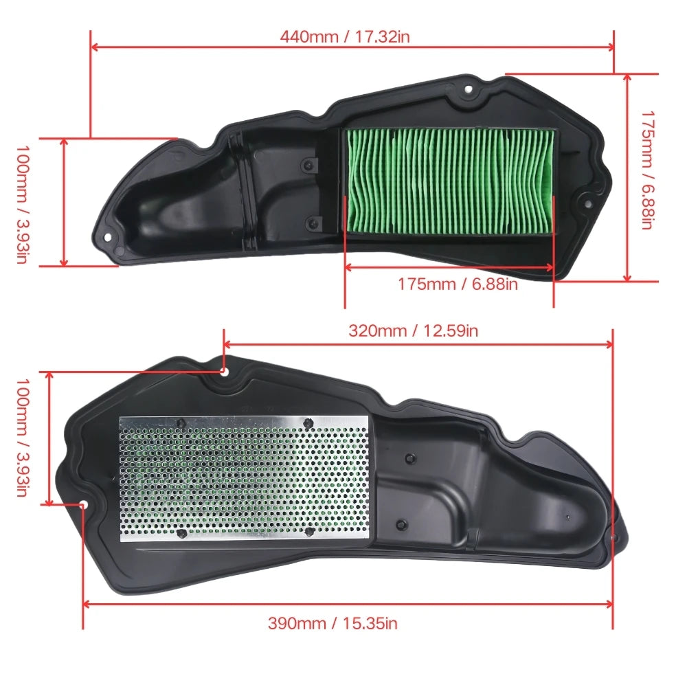 Motorcycle Engine Air Filter For Honda PCX125 PCX160 PCX 125 PCX 160 2021 2022 2023 Motorcycle Accessories CM World