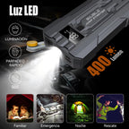 3000A Peak Car Jump Starter, 20000mAh Portable Power Supply, Car Battery Jump Starter, Portable Car Battery Jump Starter, Equipped with Smart Safety Jumper Cable, Includes LED Lighting and Safety Protection Functions