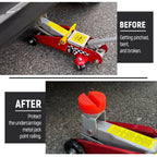 Universal Polyurethane Jack Pad Support Pinch Weld Slotted Floor Frame Rail Adapter Car Removal Repair Tool For VW Ford Renault CM World