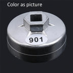 Wrench Auto Tool 1/2 Square Drive 65mm 67mm 74mm 79mm End Cap Oil Filter Wrench Auto Hand Tools Remover Tool Car Accessories Car Mobile World