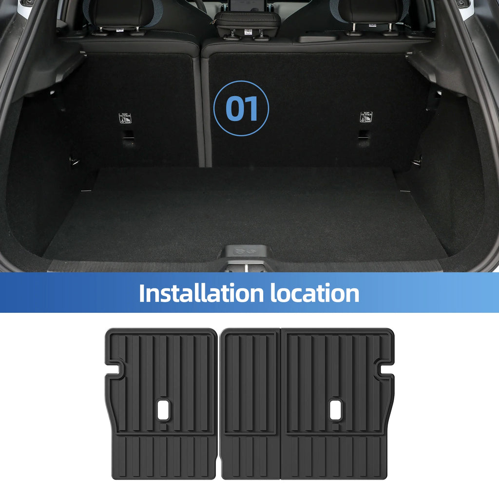 Smabee Right Drive for Volvo EX30 EV RHD 2025 2024 Car Floor Mats Cargo Liner Trunk Pad TPE 3D Foot Mat Waterproof Accessories