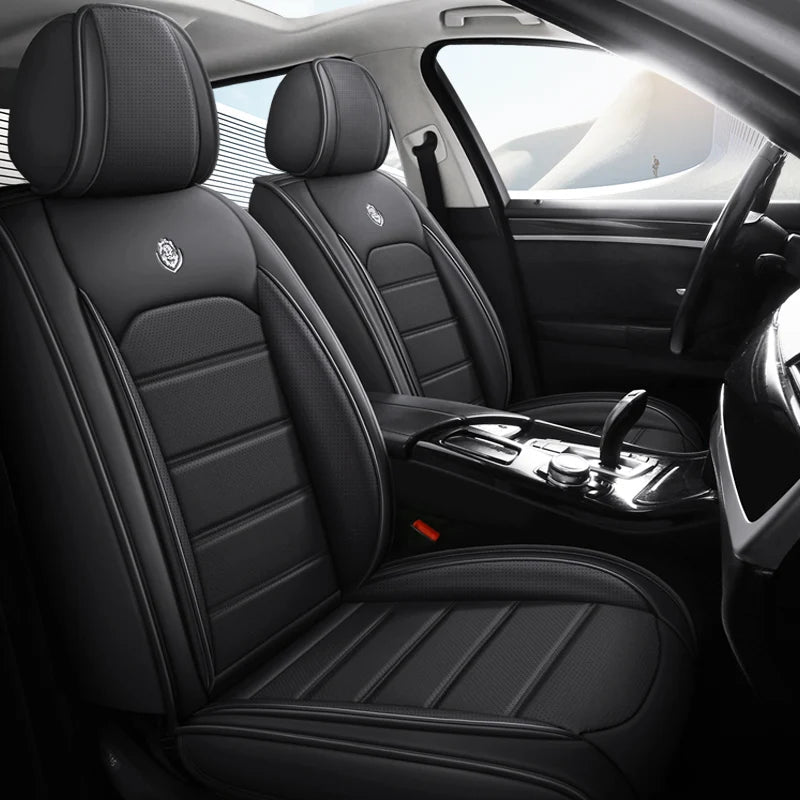 Universal Front Seat 2 Seat Car Seat Covers for SUVs And Sedans Durable Breathable And Easy to Clean Auto Seat Protector CM World