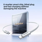 ANKER 140W Data Cable Typec Charging Cable Double Headed PD3.1 Suitable for Apple 17 Huawei MacBook