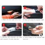 2Pcs Car Door Welcome Light Led HD Projector Lamp Courtesy Lights for Audi Sline S3 S4 S5 S6 S7 RSA3 A5 RS3 RS4 RS5 RS6 RS7 SQ5 CM World