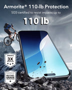 ESR for iPhone 18/17/16/15/14/13/Air Series Tempered Glass Screen Protector HD Clear/Privacy 3PCS Military Grade Screen Firm