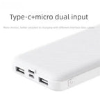 20000mAh Ultra Thin Power Bank PD 65W Fast Charging LED Display Polymer Portable Charger for iPhone/Samsung Flight Safe Carry-On