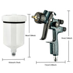 LISSON Starlight Version HVLP Type,1000B Spray Gun 1.3mm Stainless Steel Nozzle Professional Sprayer Paint Gun For Car Paintin CM World
