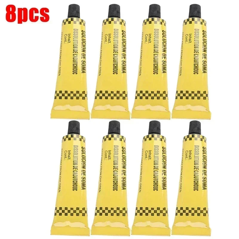 Car Tire Repair Tool Tire Repair Kit Studding Tool Set Auto Bike Tubeless Tire Tyre Puncture Plug Garage Tools with Rubber Strip