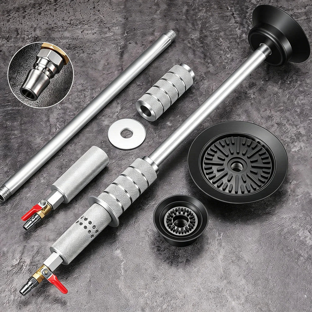 Car Dent Puller Pneumatic Suction Cup Sheet Metal Pulling Hammer Car Repair & Maintenance Manual Dent Repair Tool Paint Safe