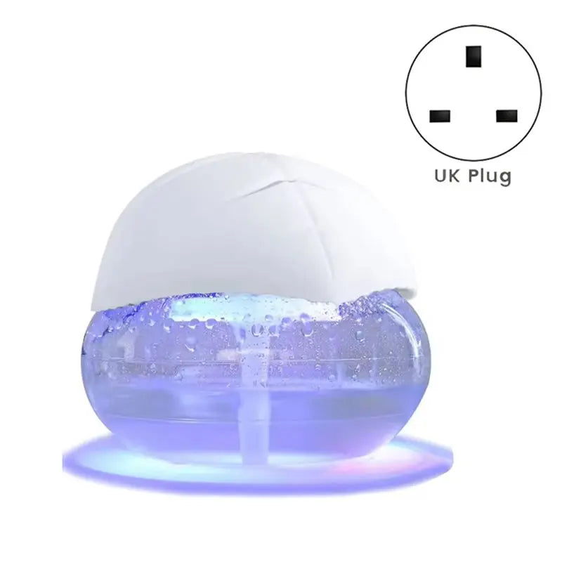 A13F-Water-Based Purifier Air Washer Air Freshener With 7 LED Color Changing Light Air Revitalizer & Freshener UK Plug