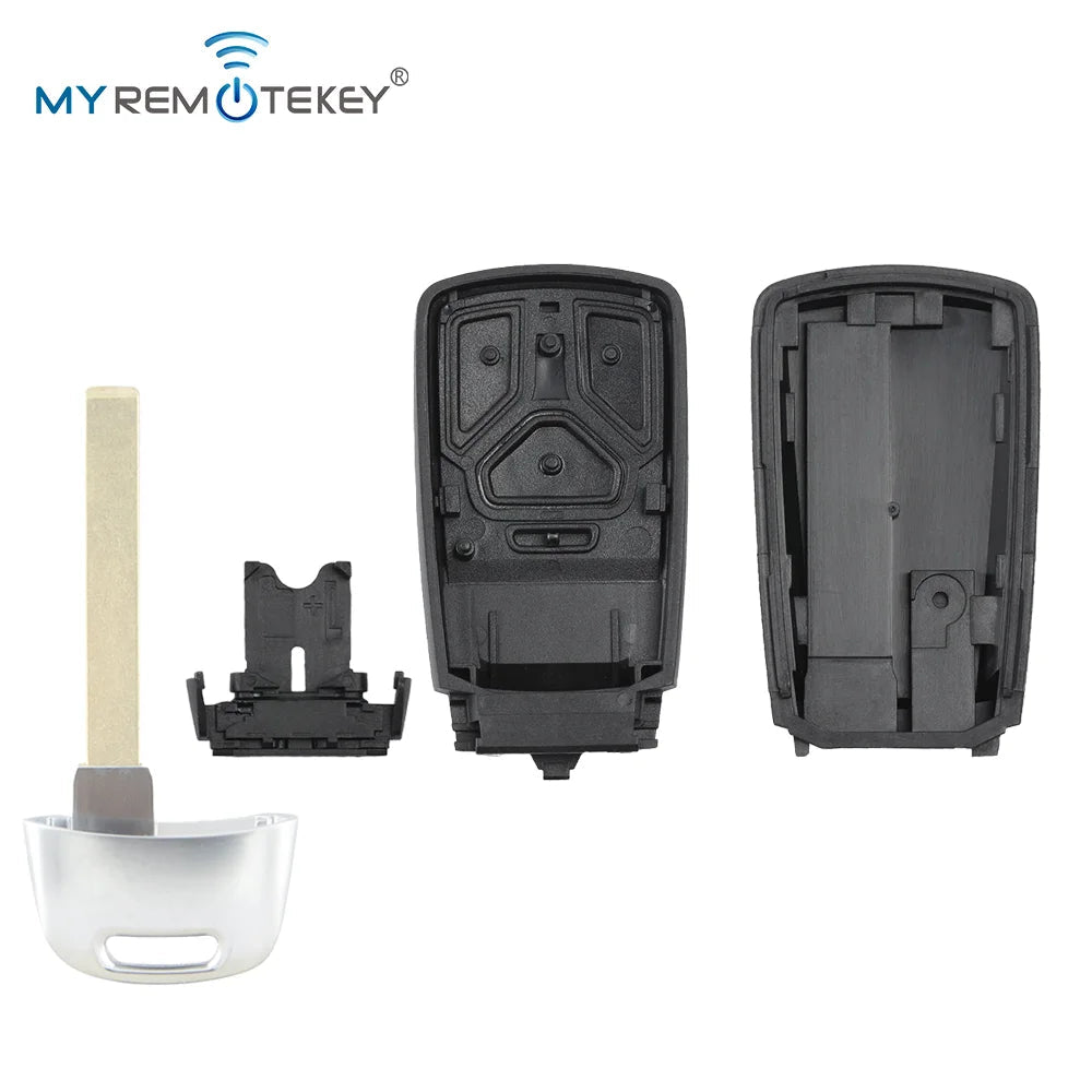 MYREMOTEKEY 4M0 959 754 Smart key case 3/4 button for Audi A3 TT R8  A4 A5 Q5 Q7 S5 SQ5 2016 2017 2018 CM World
