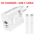 120W Fast Charger USB Type C PD Cable Fast Charging Quick Charge 3.0 Adapter For iPhone Xiaomi Samsung Oneplus Pixel Cellphones Car Mobile World