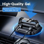 Universal Dashboard Car Phone Mount 360 Degree Rotation Phone Stand Mobile Phone Holder With Number Plate Temporary Parking Card