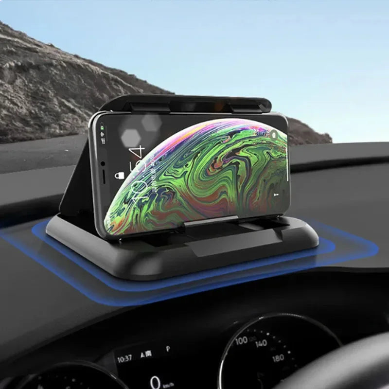 Car Center Console Phone Stand Dashboard Navigation Desktop Holder Auto Vehicle Console Mount Phone Holder CM World