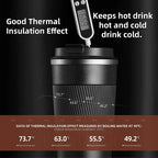 510ml 304 Stainless Steel Coffee Cup Thermal Mug For Xpeng Xiaopeng P7 G9 Car supplies Car accessories CM World