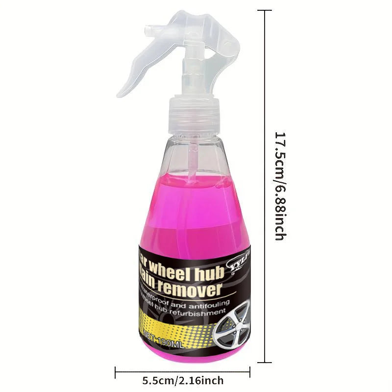 useful 190ml Car lron Remover Protect PaintWheels and Brake Rim Metal Dust & lronPowder Remover Wheel Cleaner Tire Shine CM World