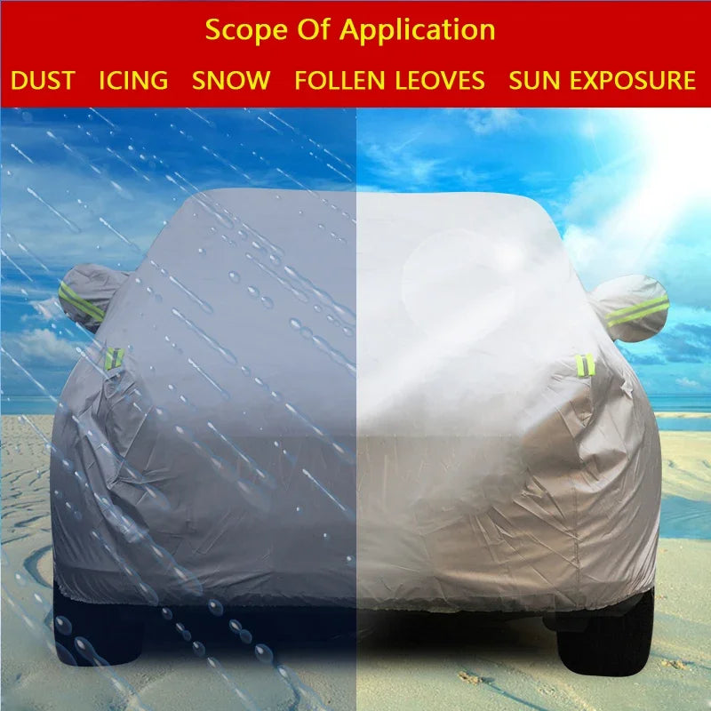 Waterproof full car covers Outdoor Sunshade Dustproof Snow For Peugeot 508 2011-2021 Sedan Accessories