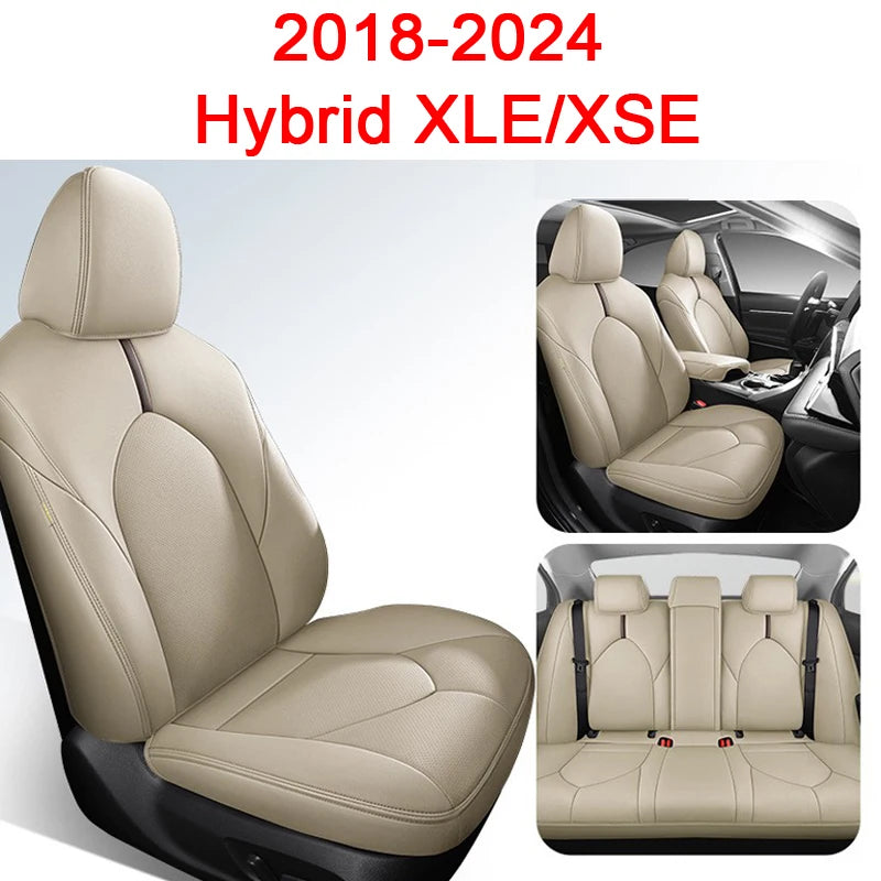 New Car Special Seat Covers 5 seats For Toyota Camry 2018 2019 2020 2021 2022 2023 2024  PU Cushion Car Seat Protection Cover