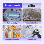 Cordless Handheld Vacuum With Brushless Motor 12000Pa Suction 3 in 1 Portable Rechargeable Mini Air Blower Car Vacuum Cleaner Car Mobile World