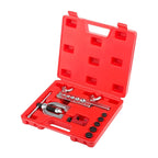 25Ft 3/16'' Brake Line Kit with 16 Fittings and 4 Unions Brake Pipe Fittings,Brake Line Double & Single Flaring Tool Kit CM World