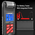 KONNWEI KW720 6V 12V 24V Battery Tester Analyzer Charging Cranking Test Tool for Car Motorcycle Truck with Integrated Printer