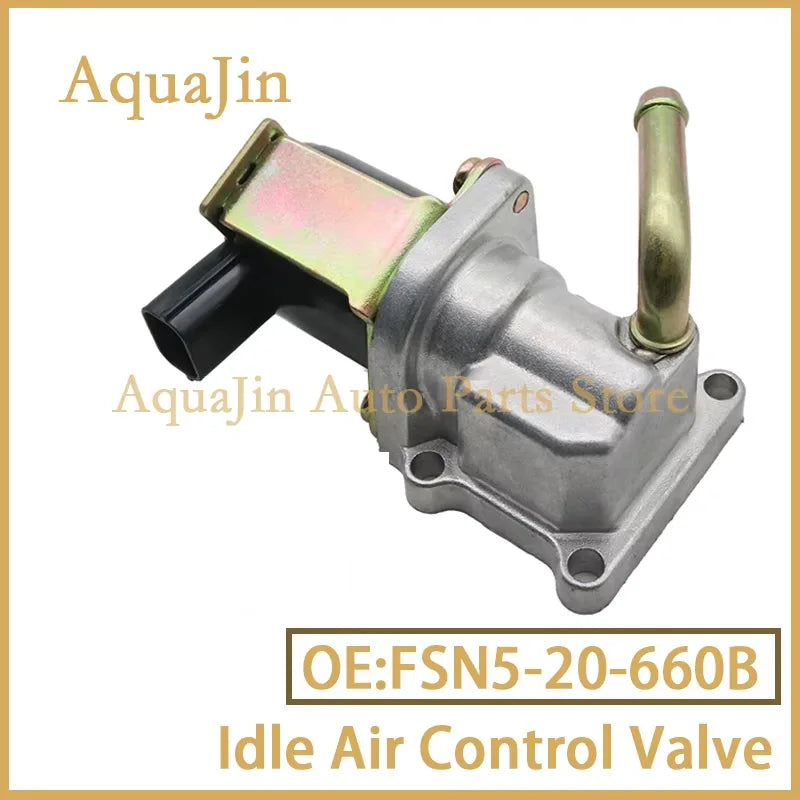 FSN5-20-660B Idle Air Control Valve IAC IACV For Mazda 626 Protege Protege5 L4 1.8L 2.0L 1998~2003 2000 New FSN520660B E9T06871