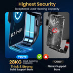 TOPK Car Phone Holder Air Vent Suction Cup Mount Stand for iPhone Samsung Xiaomi, Universal Mobile Support GPS Bracket