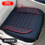 SEAMETAL Full-Surrounded Car Seat Cover Premium PU Leather Auto Seat Protector Cushion Antii Scratch Chair Protection Pad Mat