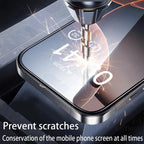 4Pcs Full Cover Tempered Glass For iPhone 17 16 15 14 13 12 11 Pro Max Mini Screen Protector For iPhone 7 8 Plus X XS XR Glass