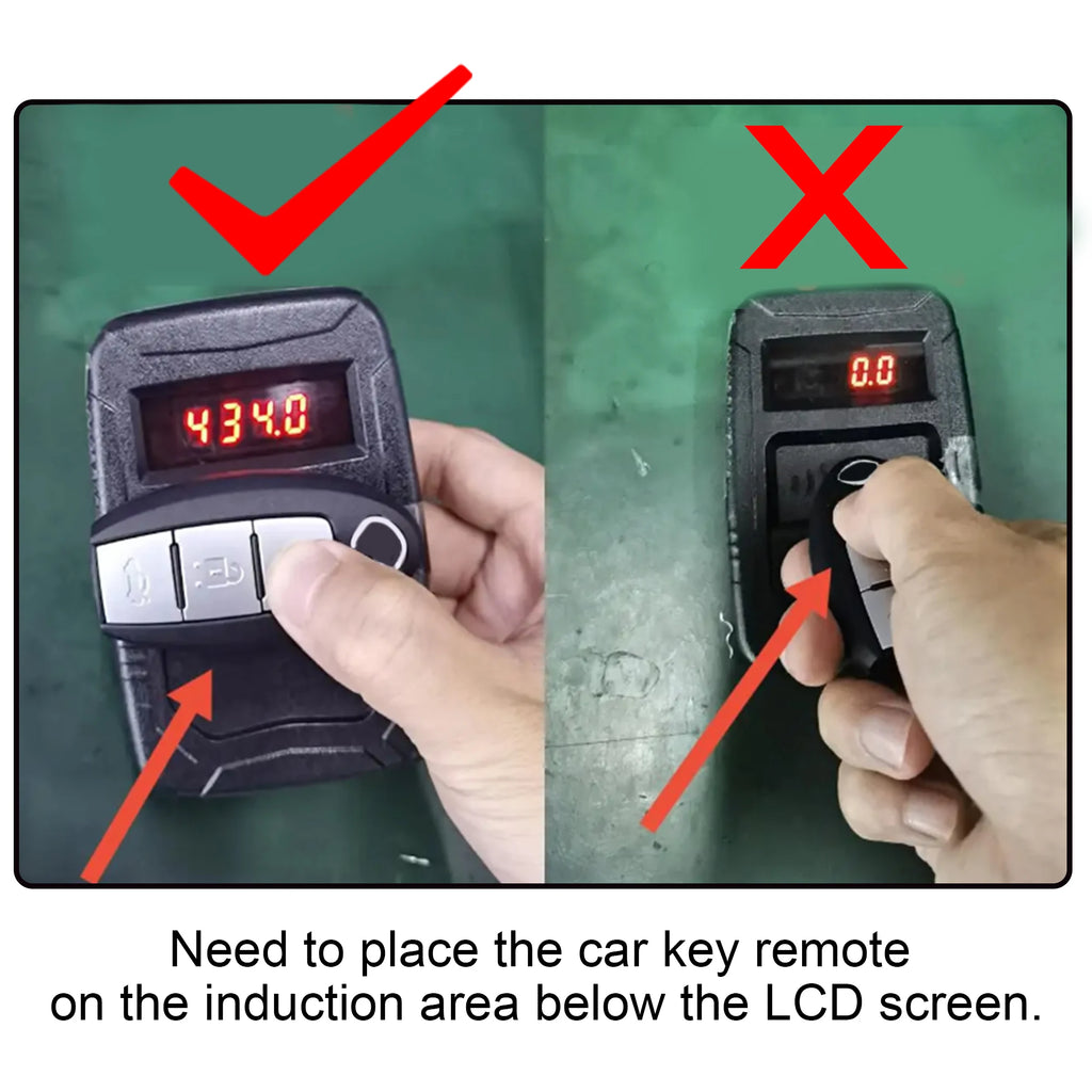 WOYO Frequency Tester Car Key 10-1000MHZ, PL001 Door TV RF IR Remote Control Tester Detector Inspection Tool, 315,433,868,902MHZ CM World