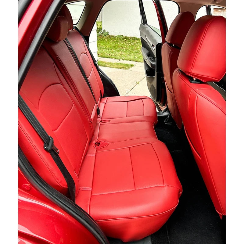 For Mazda 3 6 CX-5 CX-30 Custom Fit Car Seat Covers Accessories Full Covered Top Quality Leather Full Set 2 Rows 5 Seat CM World