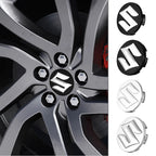 4Pcs/Set Car Wheel Center Hub Caps Tire Rim Covers  Decals Styling Accessories For Suzuki Swift SX4 Samurai Baleno Vitara Jimny CM World